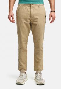 Брюки INDICODE JEANS, бежевый