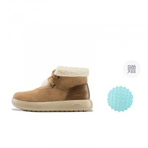 Арч фит хорайзон термостойкие устойчивые к истиранию утепленные утепленные короткие снегоступы с эффектом увеличения роста женские chestnut Skechers, Chestnut+Giveaway (Massage Ball)