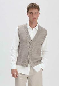 Жилет hessnatur, серо-коричневый