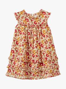 Детское платье Delilah из хлопка с ярусами Caramel, Vintage Floral