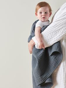 Мягкое на ощупь одеяло для обнимашек Bedfolk, чернила