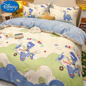 Disney Комплект постельного белья 1.2 м, 3 предмета, простыня, размер 150x200 см, 100% хлопок, цвет J Beta