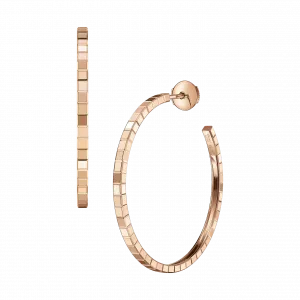 Серьги Chopard Ice Cube - Серьги, этичное розовое золото