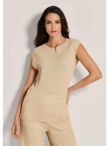 MADELEINE Летний топ с очаровательным принтом в виде гальки