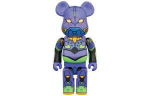 Виниловая фигурка Be@rbrick Evangelion First Machine Purple Multicolor, 70 см без фирменной упаковки