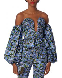 Блузка женская Carolina Herrera, черный