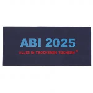 Пляжное полотенце ABI 2025 75x180 см, ABI 2025 - все под контролем Egeria, Midnight