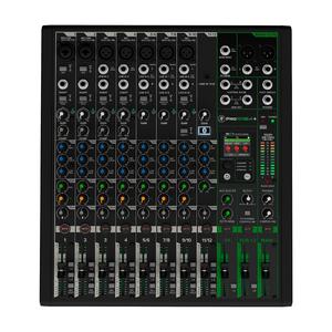 12-канальный аналоговый микшер Mackie ProFX12v3+ с улучшенными эффектами, режимами записи через USB и Bluetooth