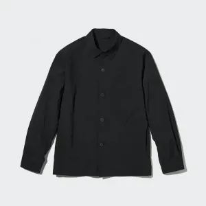 Рубашка Uniqlo Airsense Ultra Light Shirt, 09 черный