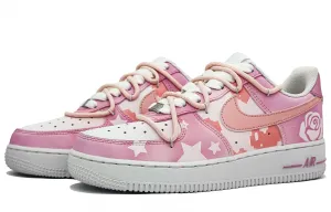 Кроссовки Air Force 1 для скейтбординга, унисекс, низкие, розово-красный Nike