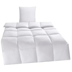 Комплект Home affaire Taylore одеяло из синтепона + подушка, 80х80, очень теплое, белый