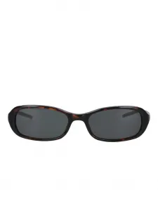 Солнцезащитные очки с геометрическим узором Chimi, коричневый