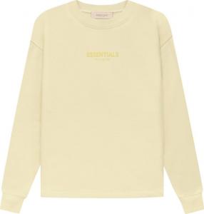 Толстовка Fear of God Essentials Relaxed Crewneck 'Canary', кремовый