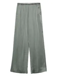 Брюки с люрексом Forte Forte, зеленый