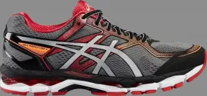 Кроссовки gel surveyor 5 'black silver vermilion' Asics, серый