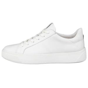 Ecco Street Tray Low Top Skateboard Shoes Women's White