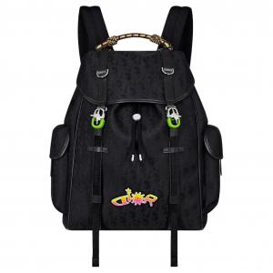 DIOR Рюкзак нейлоновый унисекс черный