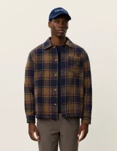 Рубашка с чеком на кредит Les Deux, Mountain Grey Brown