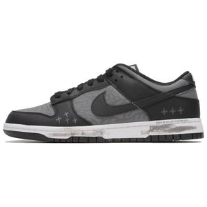 Nike Кроссовки для скейтбординга Dunk Cushioning низкие Unisex черные серые