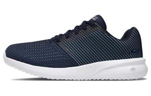 Кроссовки мужские низкие темно-синие / синие Skechers