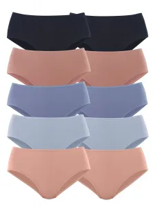 Трусики Petite Fleur (10 шт.) из эластичного хлопка, цвет Orange