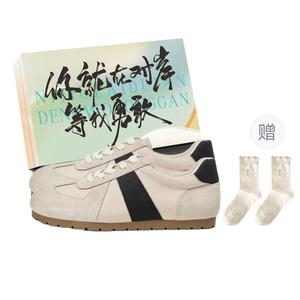 Нескользящие легкие низкие кроссовки для женщин JimiXiong, White+Box+Gift Socks