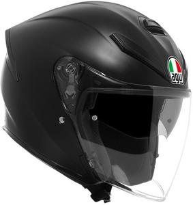 Шлем AGV k5 jet evo mono jet, Black Matt
