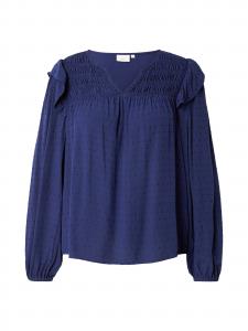 ONLY Carmakoma Блузка 'CARLIDA' в темно-синем цвете