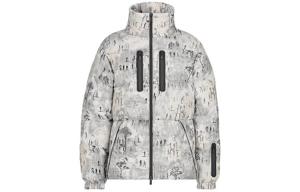 Ежеквартальные новинки Пуховик мужской белый Dior, белый