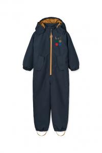 Детский зимний комбинезон Liewood, темно-синий