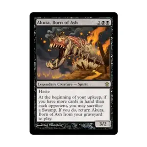 CCG Акута, Рожденный из пепла (клавиша R), MTG - Saviors of Kamigawa