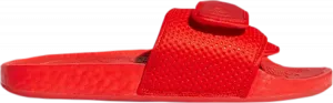 Сандалии Adidas Pharrell x Boost Slides 'Active Red', красный