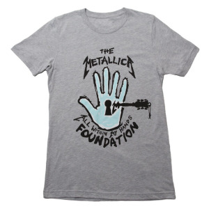 Футболка Metallica All Within My Hands Unisex, серый