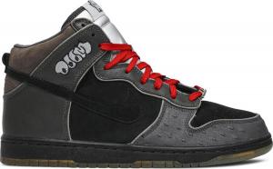 Лимитированные кроссовки Nike Dunk High SB Premium 'MF Doom', черный