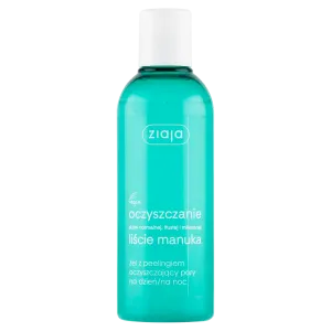Ziaja Liście Manuka Гель-пилинг для очищения пор лица на день и ночь, 200 мл