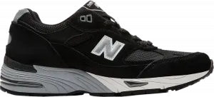 Кроссовки Wmns 991 Made in England 'Black Silver', черный