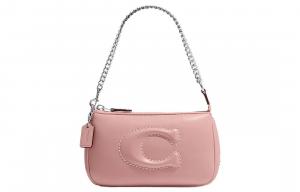 Сумка для хранения из овчины Nolita Женская Светло-розовая COACH