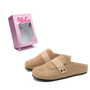 Женские сандалии с закрытым носком, устойчивые к истиранию и запаху, нескользящие ABCIO, Camel