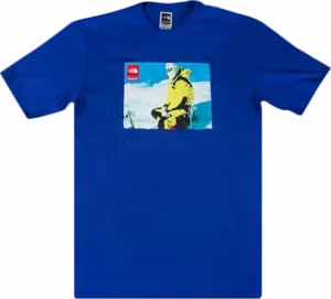 Футболка Supreme x The North Face Photo T-Shirt 'Royal Blue', синий