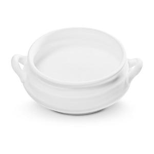 Суповая тарелка с белым пламенем 0,37 л / высота: 5,9 см Gmundner Keramik, белый