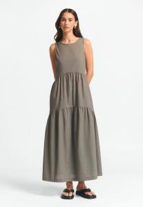 Платье ST MRLO REMI TIERED, Eucalyptus/Grey