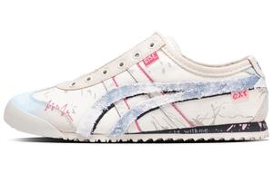 Onitsuka Tiger Кроссовки MEXICO 66 Spring Dream Letter с противоскользящим покрытием, износостойкие, повседневные, унисекс, бежево-синие