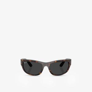 Солнцезащитные очки Ray-Ban с оправой из пропионата, коричневый