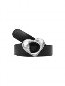 Desigual Ремень 'Heart' в черном цвете