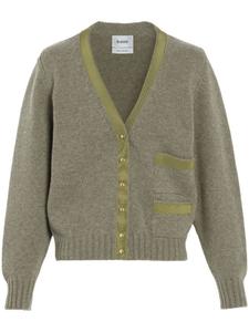 Barrie кашемировый кардиган, зеленый