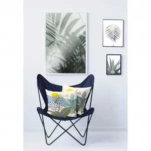 Чехол на подушку APELT «3985», (1 шт.), без наполнения, синий/розовый