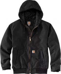 Куртка Carhartt Duck Active Distressed, черный