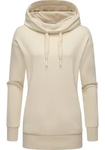 Свитер с воротником-стойкой Ragwear "Йодис", модная толстовка с высоким воротником, бежевый