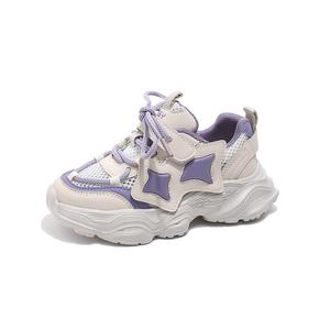 Дышащие низкие повседневные кроссовки для детей TONYBEAR, фиолетовый