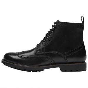 Ботинки мужские черные Clarks